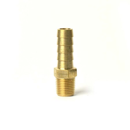 Thrifco Plumbing 5/16 Inch Hose Barb x 1/4 Inch MIP Adapter 4400777